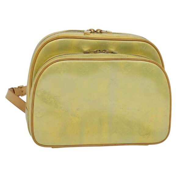 LOUIS VUITTON Monogram Vernis Marley Backpack Gris LV Auth - Picture 1 of 16